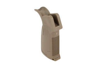 NcSTAR VISM AR15 Ergonomic Tan Pistol Grip has an ergonomic design and grip